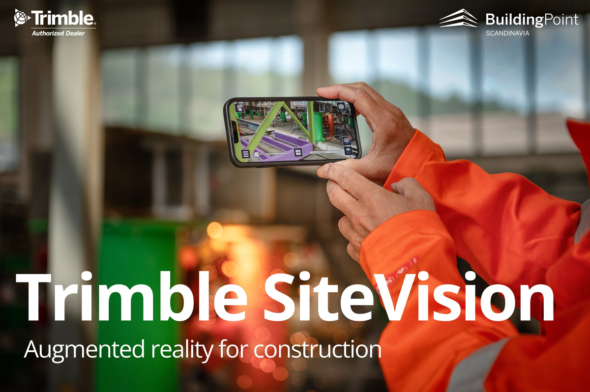 Trimble Sitevision Core (1 year) – BuildingPoint Scandinavia